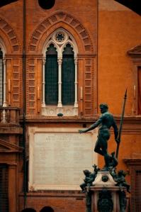 Parte della fontana del Nettuno, Bologna